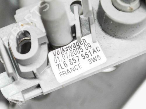 Used Left sun visor VW TOUAREG (7LA, 7L6, 7L7) 2.5 R5 TDI (163 hp) 6491187