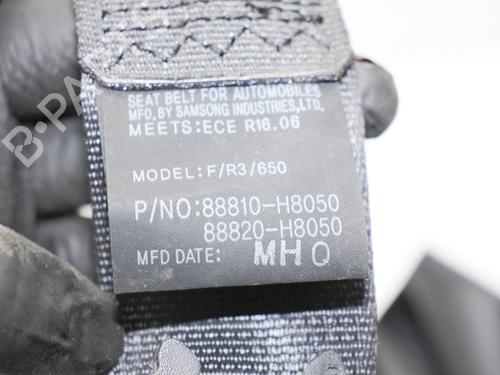 Front right seatbelt KIA STONIC (YB) 1.0 T-GDi | BP39029001I25 - Image 12