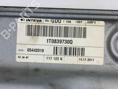 Rear right window mechanism VW TOURAN (1T3) 1.6 TDI | BP19508635C25