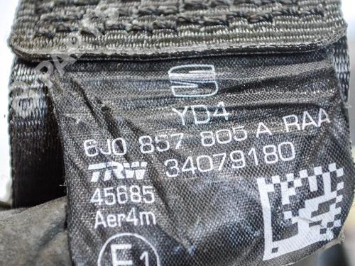 Rear right seatbelt SEAT IBIZA IV (6J5, 6P1) 1.2 TSI | BP6876324I28 