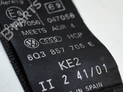 Front right seatbelt VW POLO (9N_, 9A_) 1.4 TDI | BP10300725I25 