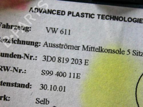 Other VW PHAETON (3D1, 3D2, 3D3, 3D4, 3D6, 3D7, 3D8, 3D9) 3.0 V6 TDI 4motion | BP14677425O1 