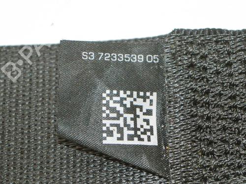 Rear left seatbelt BMW 5 Gran Turismo (F07) 535 i | BP13933531I29 