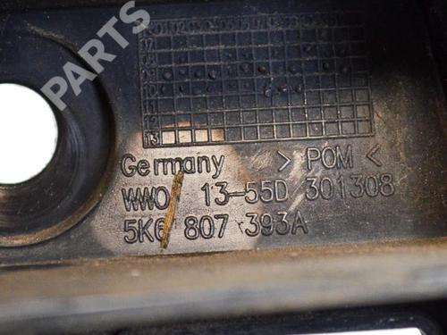 Rear bumper bracket VW GOLF VI (5K1) 1.4 TSI | BP6501144C159 