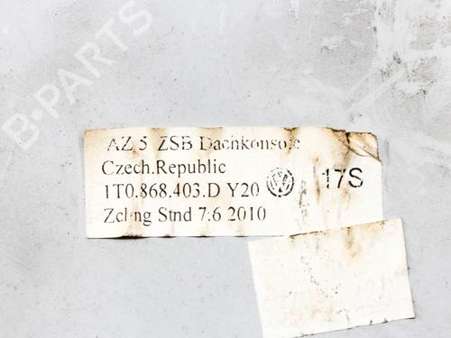 Glove box VW TOURAN (1T3) 1.6 TDI | BP19331480C95 