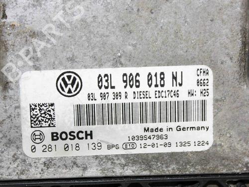 Engine control unit (ECU) VW CADDY III Box Body/MPV (2KA, 2KH, 2CA, 2CH) 2.0 TDI 16V 4motion | BP17376383M57 