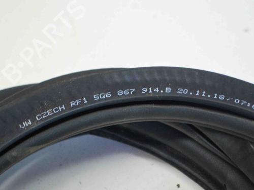 Rubber door seal VW GOLF VII (5G1, BQ1, BE1, BE2) 1.0 TSI | BP14671566C142