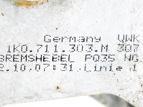 Hand brake VW GOLF VI (5K1) 1.4 TSI | BP14684366I18 