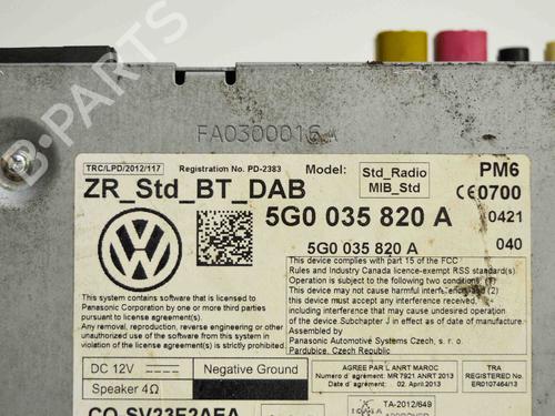 Electronic module VW GOLF VII (5G1, BQ1, BE1, BE2) 1.6 TDI | BP8850179M83 