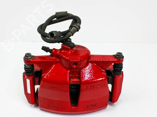 Used Right front brake caliper VW GOLF VII (5G1, BQ1, BE1, BE2) 2.0 GTI (245 hp) 17636964