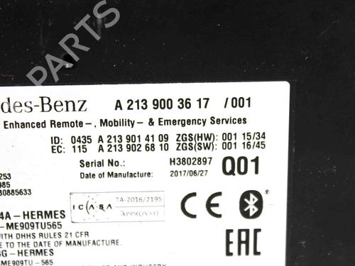 Electronic module MERCEDES-BENZ GLC (X253) 350 e 4-matic (253.954) | BP28821321M83