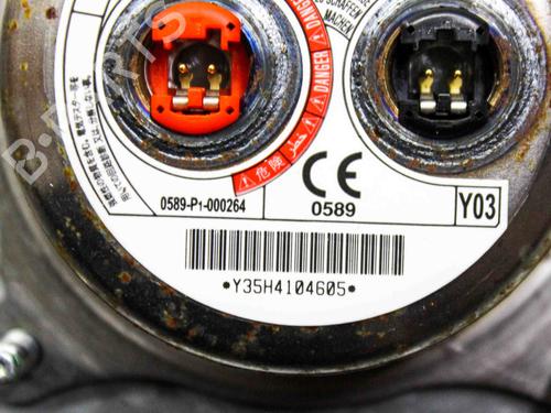 Passenger airbag NISSAN LEAF (ZE0) Electric | BP22358526C10