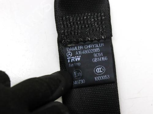Rear right seatbelt MERCEDES-BENZ GL-CLASS (X164) GL 500 4-matic (164.886) | BP31998377I28 