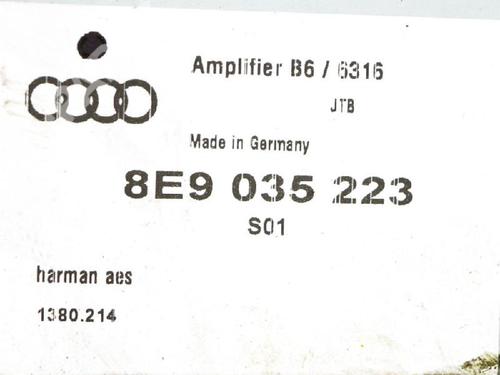Radio AUDI A4 B6 (8E2) 1.9 TDI | BP7741967E6 