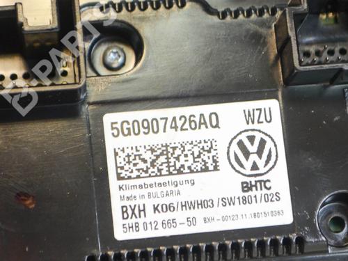Climate control VW GOLF VII (5G1, BQ1, BE1, BE2) 1.0 TSI | BP6484297I5 
