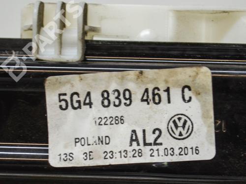 Rear left window mechanism VW GOLF VII (5G1, BQ1, BE1, BE2) 2.0 GTD | BP8347817C24 