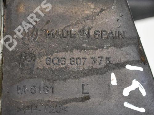 Used Rear bumper bracket VW POLO (9N_, 9A_) 1.4 TDI (80 hp) 6500186