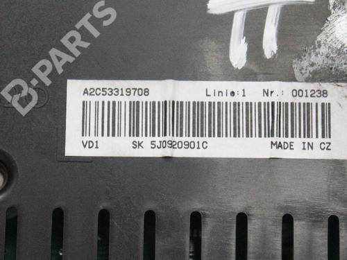 Compteur de vitesse SKODA FABIA II (542) 1.4 TDI | BP6486460C47