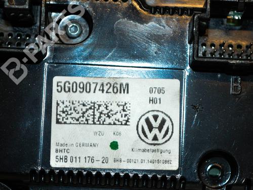 Climate control VW GOLF VII (5G1, BQ1, BE1, BE2) 1.4 TSI | BP7741455I5 