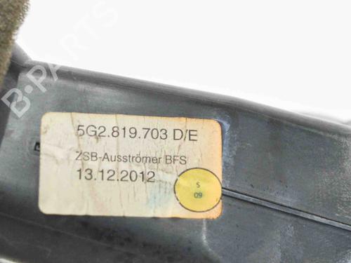 Air vent VW GOLF VII (5G1, BQ1, BE1, BE2) 1.6 TDI | BP14684342I21