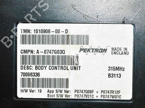 Electronic module TESLA MODEL S (5YJS) 85 | BP13387481M83 