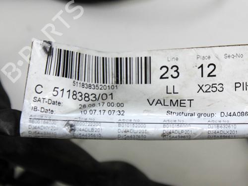 Wiring harness MERCEDES-BENZ GLC (X253) 350 e 4-matic (253.954) | BP28821235E16 