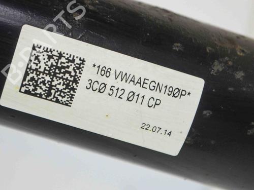 Right rear shock absorber VW PASSAT B7 Variant (365) 1.6 TDI | BP6483494M19