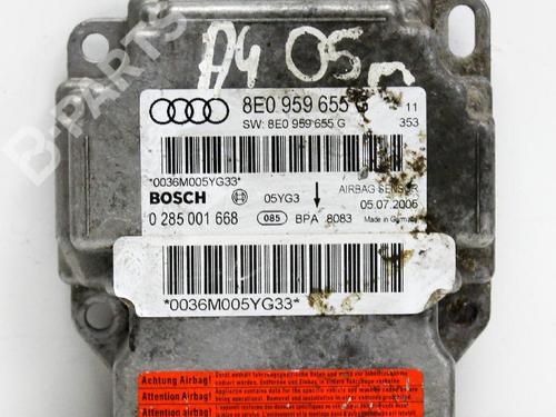 ECU airbags AUDI A4 B7 (8EC) 1.8 T quattro (163 hp) 7912671