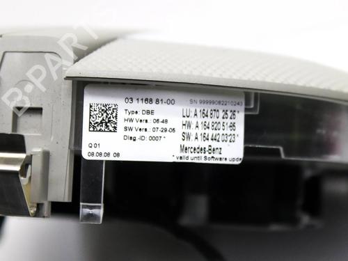 Kabinelys MERCEDES-BENZ GL-CLASS (X164) GL 500 4-matic (164.886) | BP31857915I8 