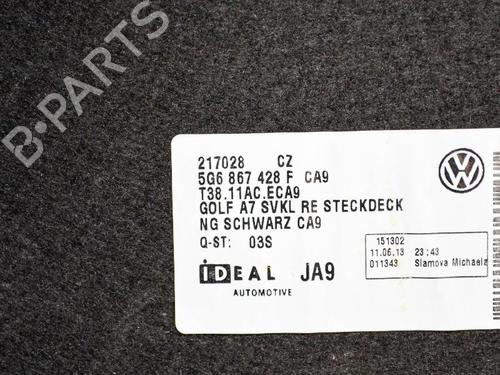 Boot lining VW GOLF VII (5G1, BQ1, BE1, BE2) 2.0 GTD | BP14689192I3 