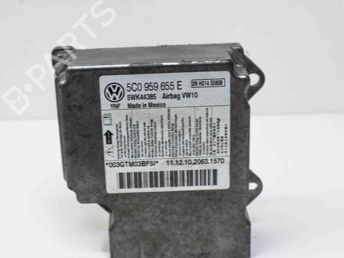 Kollisjonspute styreenhet VW JETTA IV (162, 163, AV3, AV2) 2.5 (170 hp) 19940149