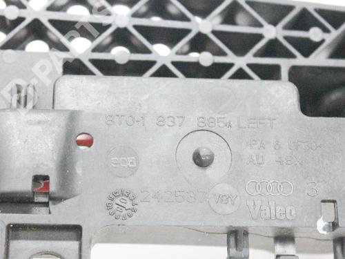 Front left exterior door handle AUDI Q5 (8RB) 2.0 TDI | BP7672185C128 