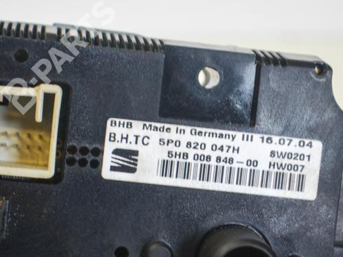 Climate control SEAT ALTEA (5P1) 2.0 TDI | BP7741655I5 