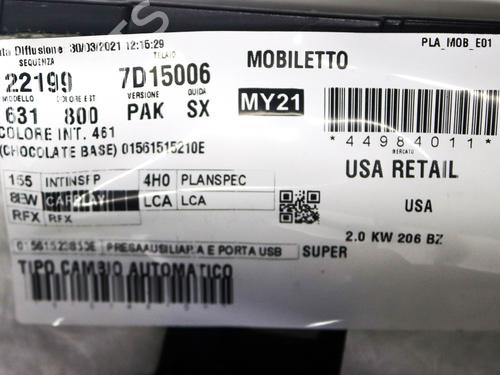 Middle console ALFA ROMEO STELVIO (949_) 2.0 Q4 | BP30140303I22 