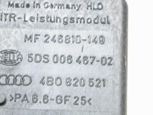 Used Heater resistor AUDI A6 C5 (4B2, 4B4) 1.8 T (180 hp) 14682990