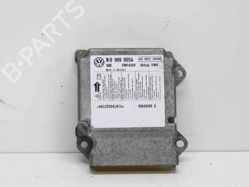 Kollisjonspute styreenhet VW GOLF V (1K1) 2.0 TDI (140 hp) 6487574