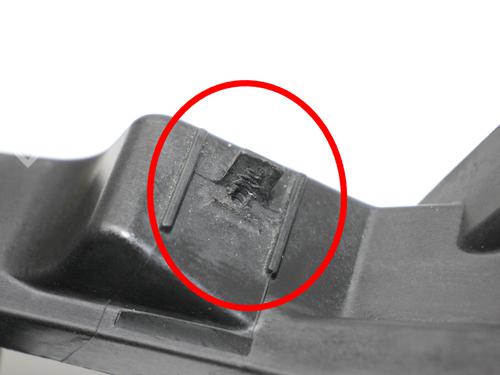 Front bumper bracket PORSCHE CAYENNE (92A) 4.8 S | BP32201317C158 