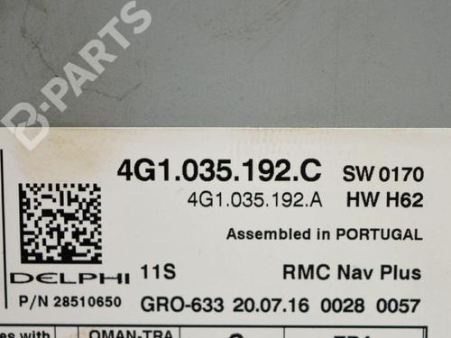 Radio AUDI A6 C7 (4G2, 4GC) 2.0 TDI | BP7740918E6 