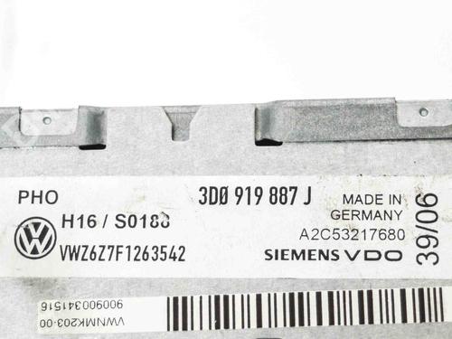 Módulo eletrónico VW PHAETON (3D1, 3D2, 3D3, 3D4, 3D6, 3D7, 3D8, 3D9) 5.0 V10 TDI 4motion | BP6488629M83