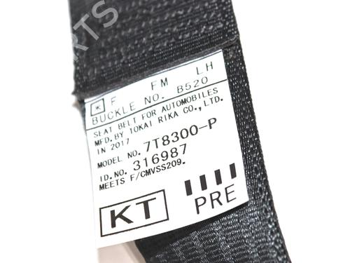 Front left seatbelt SUBARU FORESTER (SJ_) 2.5 AWD (SJ9) | BP37280699I26 - Image 7