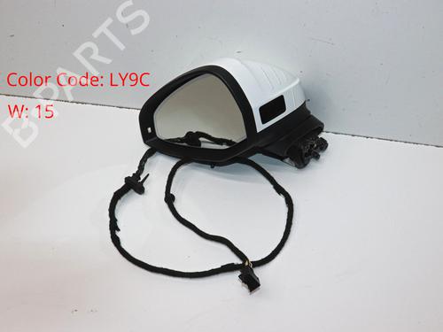 Used Left mirror Left mirror AUDI A5 (F53, F5P) 2.0 TFSI quattro (252 hp) 36761919 36761919