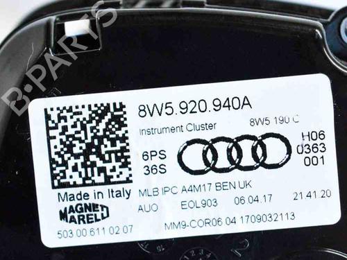 Instrument cluster AUDI A4 B9 Avant (8W5, 8WD) 1.4 TFSI | BP6494933C47
