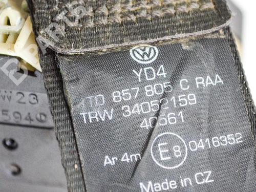 Rear left seatbelt VW TOURAN (1T1, 1T2) 1.9 TDI | BP6872353I29 