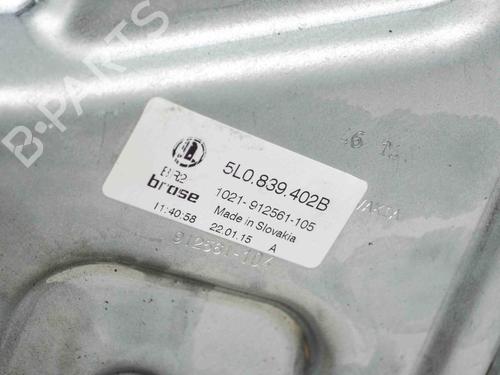 Rear right window mechanism SKODA YETI (5L) 1.2 TSI | BP6493928C25