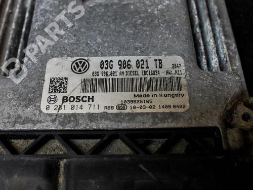 Used Engine control unit (ECU) SKODA OCTAVIA II (1Z3) 1.9 TDI (105 hp) 6485189