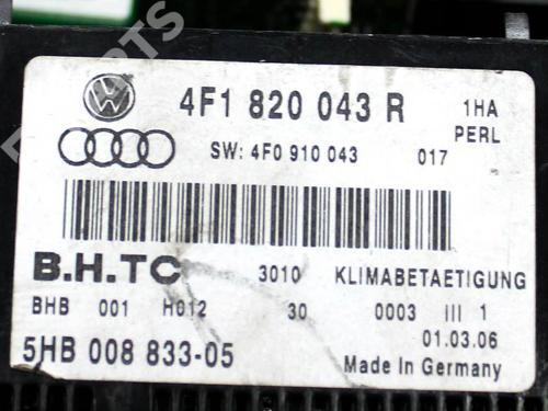 Climate control AUDI A6 C6 Avant (4F5) 2.0 TDI | BP7913656I5 