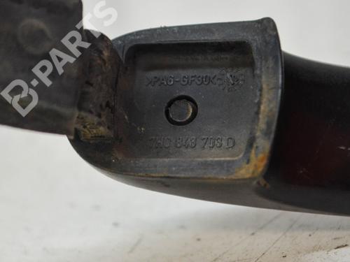 Rear right exterior door handle VW CADDY III MPV (2KB, 2KJ, 2CB, 2CJ) 1.6 TDI | BP6532158C130 