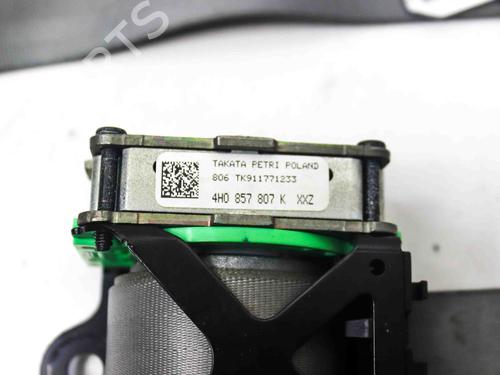 Rear center seatbelt AUDI A8 D4 (4H2, 4H8, 4HC, 4HL) 4.2 FSI quattro | BP29460304I27 