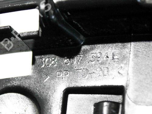 Used Rear bumper bracket VW CC B7 (358) 2.0 TDI (140 hp) 14683019