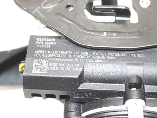 Front left seatbelt MERCEDES-BENZ G-CLASS Platform/Chassis (W464) G 350 D 4-matic (464.320) | BP36876782I26  - Image 11